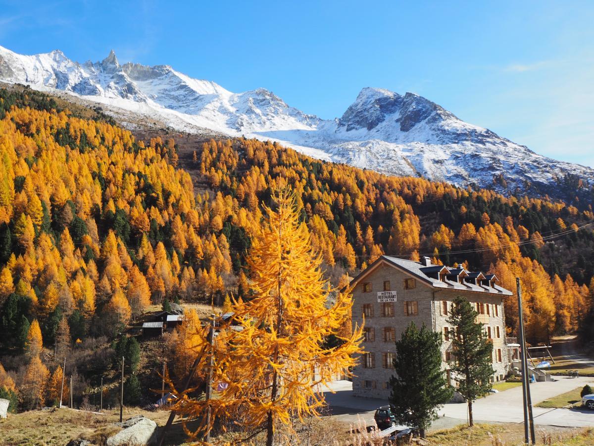 Aiguille De La Tza Hotel Арола Екстериор снимка